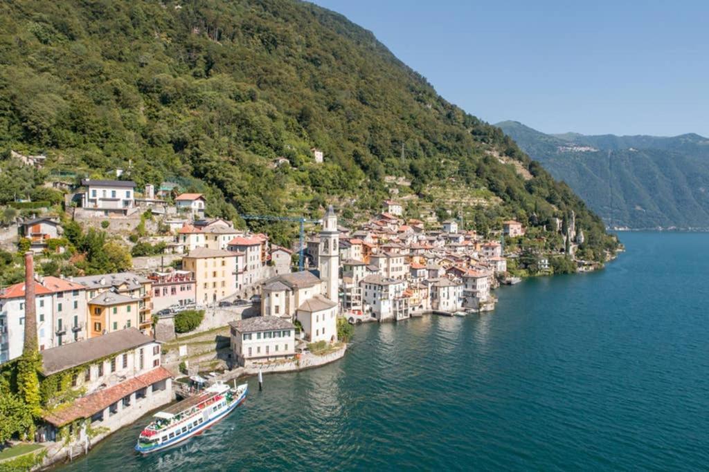 Via Castello, Lake Como, Brienno Apartment ภายนอก รูปภาพ